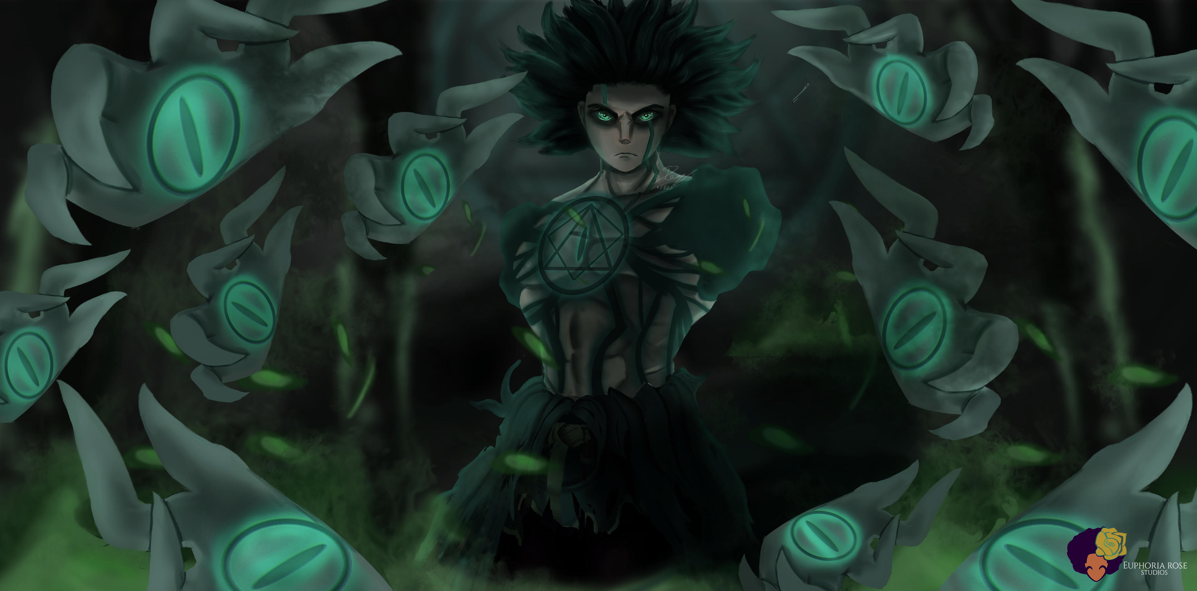 Euphoria Rose Studios - Ignite Hope Splash Art, Digital Illustration